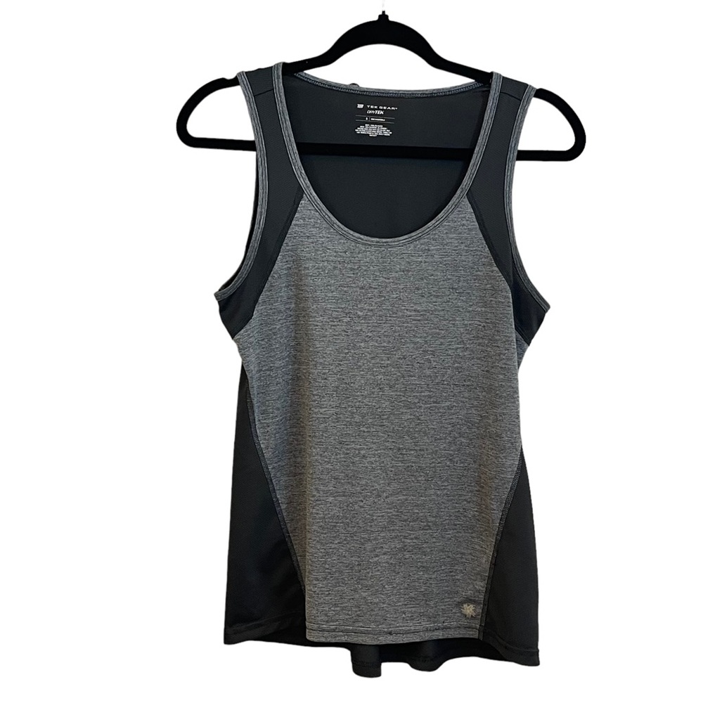 Tech gear 2 tone tank drytech size small gray and black